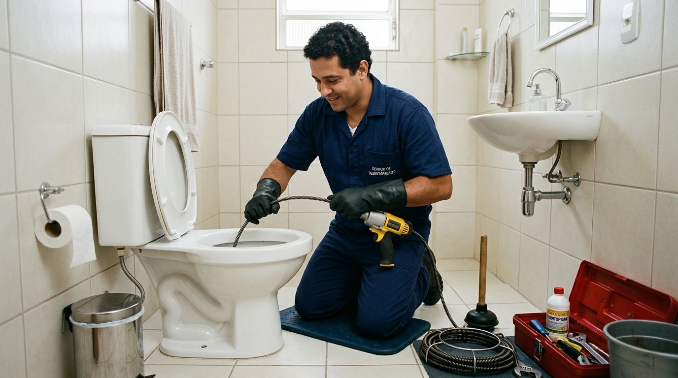 Atendimento em Vaso Sanitário em Vitória da Conquista‑BA