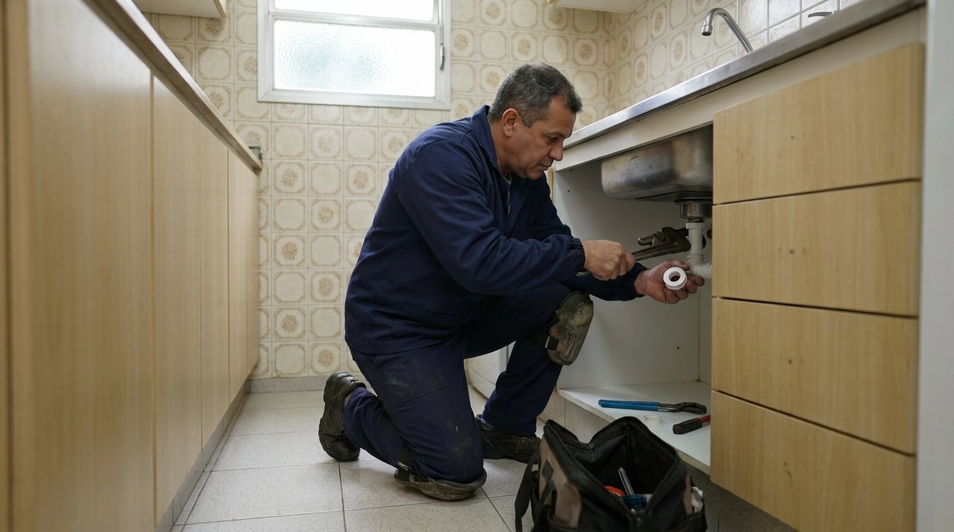 Reparo Hidráulico na Cozinha em Vitória da Conquista‑BA