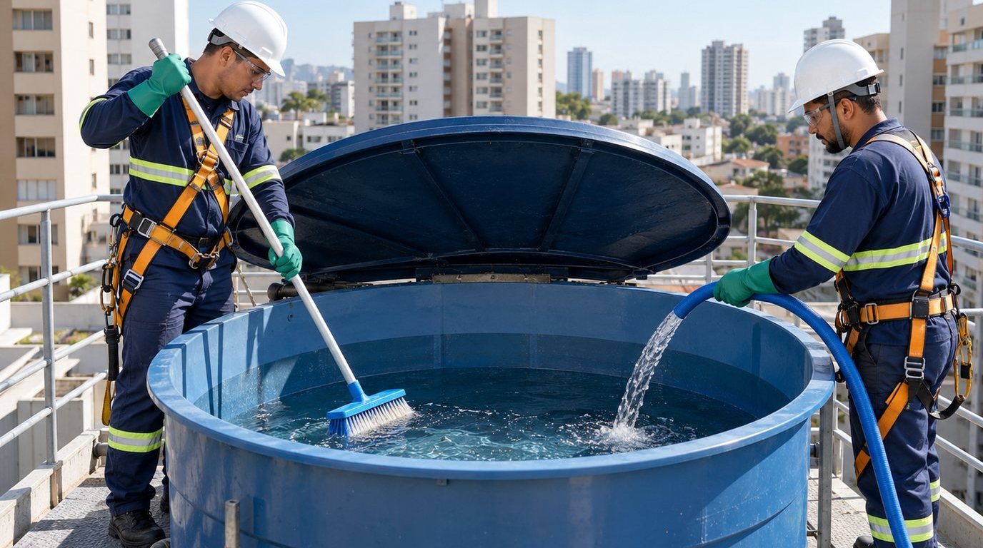 Reservatório de Condomínio em Vitória da Conquista‑BA